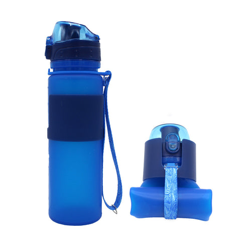 Lumora FlexFlask collapsible silicone water bottle 500ml