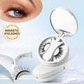 Lumora Magnetic Lash Kit - glue-free magnetic lashes with applicator and mirror case
