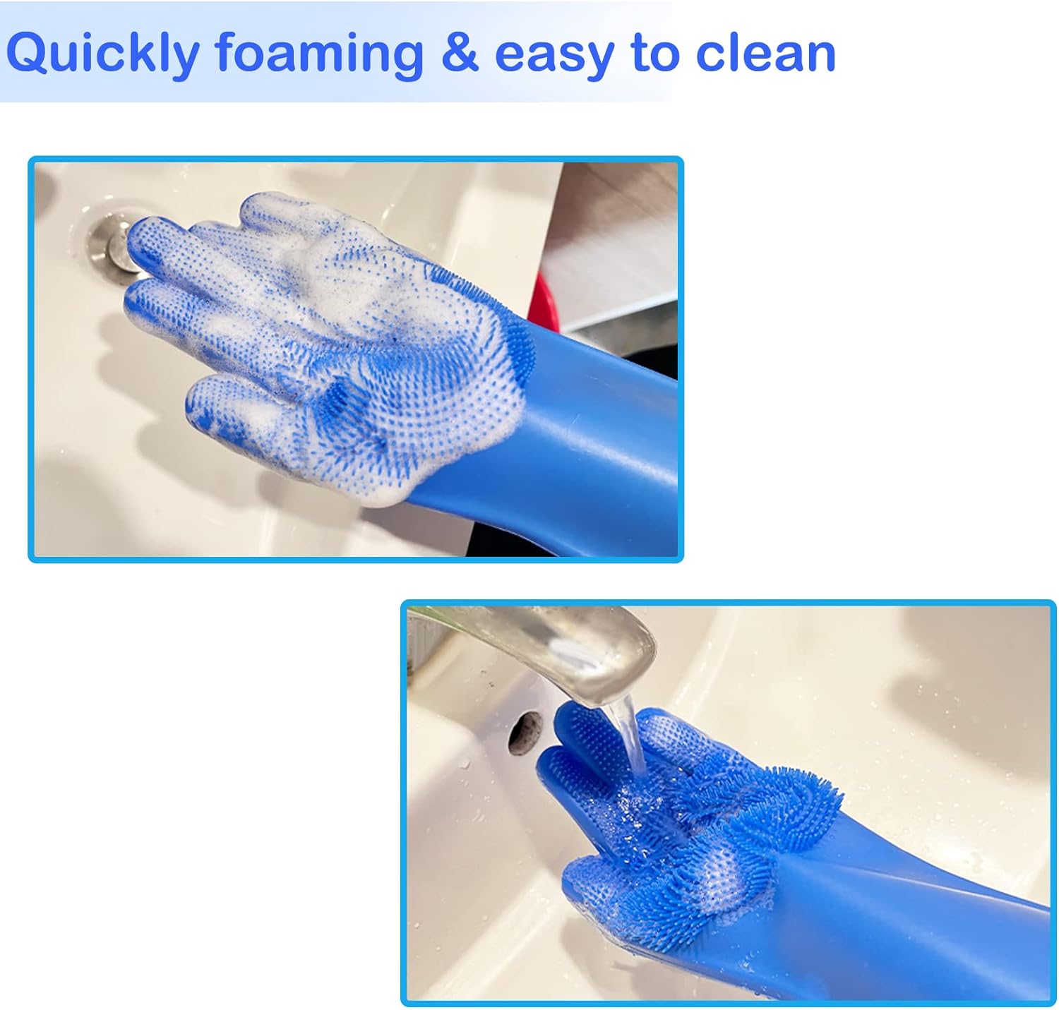 Lumora PetShed five-finger silicone grooming glove for cats and dogs