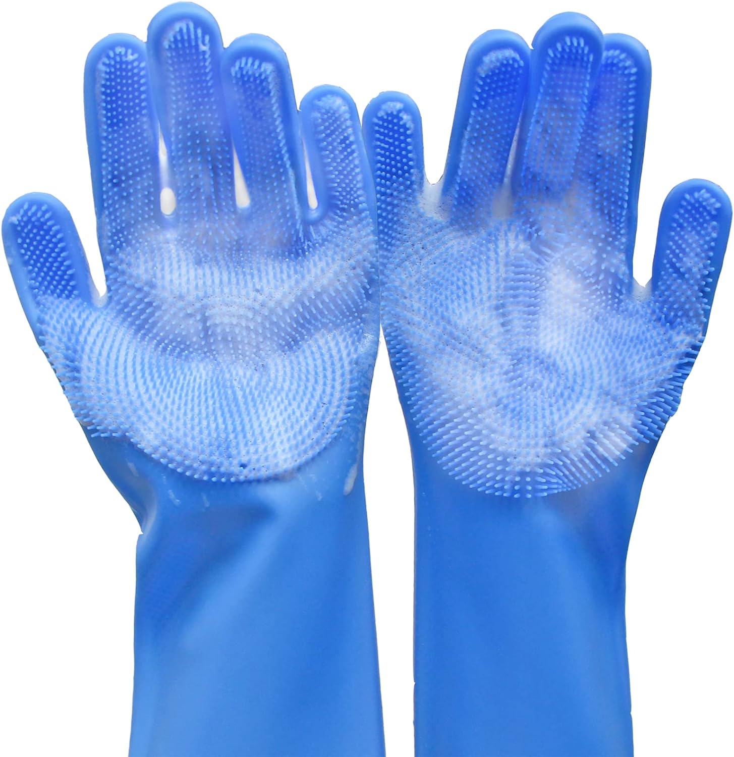 Lumora PetShed five-finger silicone grooming glove for cats and dogs