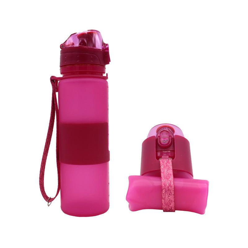 Lumora FlexFlask collapsible silicone water bottle 500ml