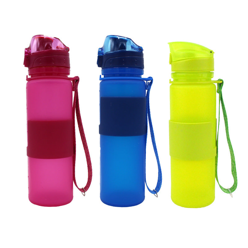 Lumora FlexFlask collapsible silicone water bottle 500ml