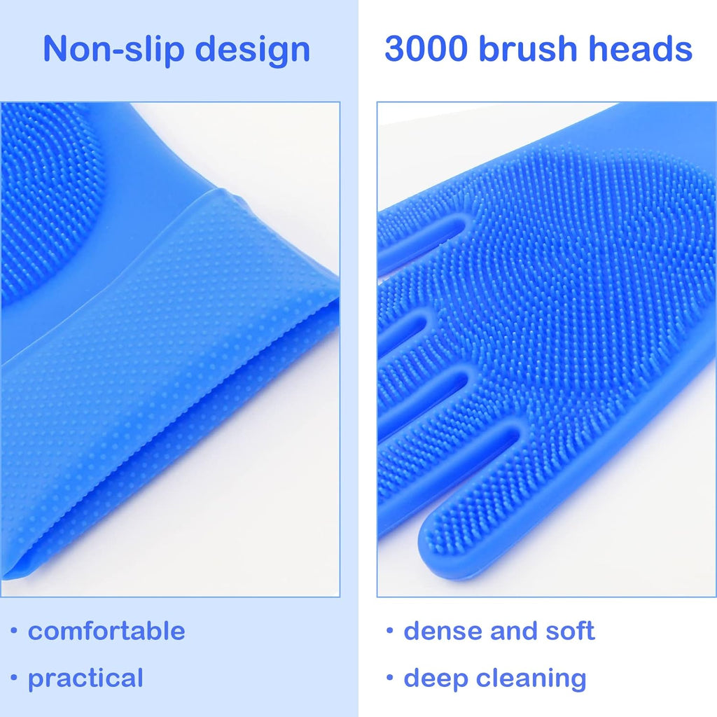 Lumora PetShed five-finger silicone grooming glove for cats and dogs